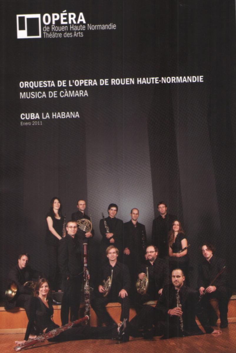 Programa de Concierto de la Opera de Rouen