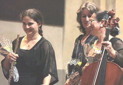 Niurka González, María del Henar Navarro y Amparo del Riego